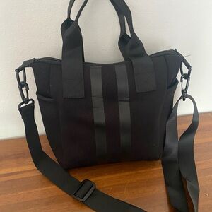 Black Crossbody Bag with Adjustable Strap